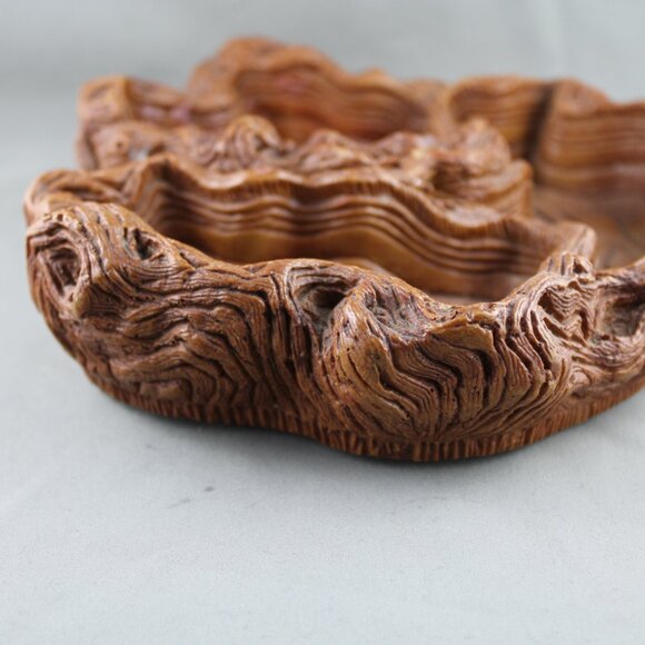 Vintage Tiki Serving Tray - Monstera Leaf by Coco Joes - Made with Hapa Wood - Picture 5 of 8